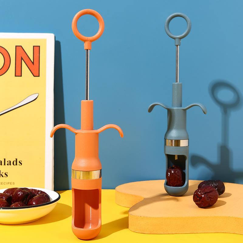 Kitchen Baking Tools - أداة إزالة نوى الكرز والتمر الأحمر