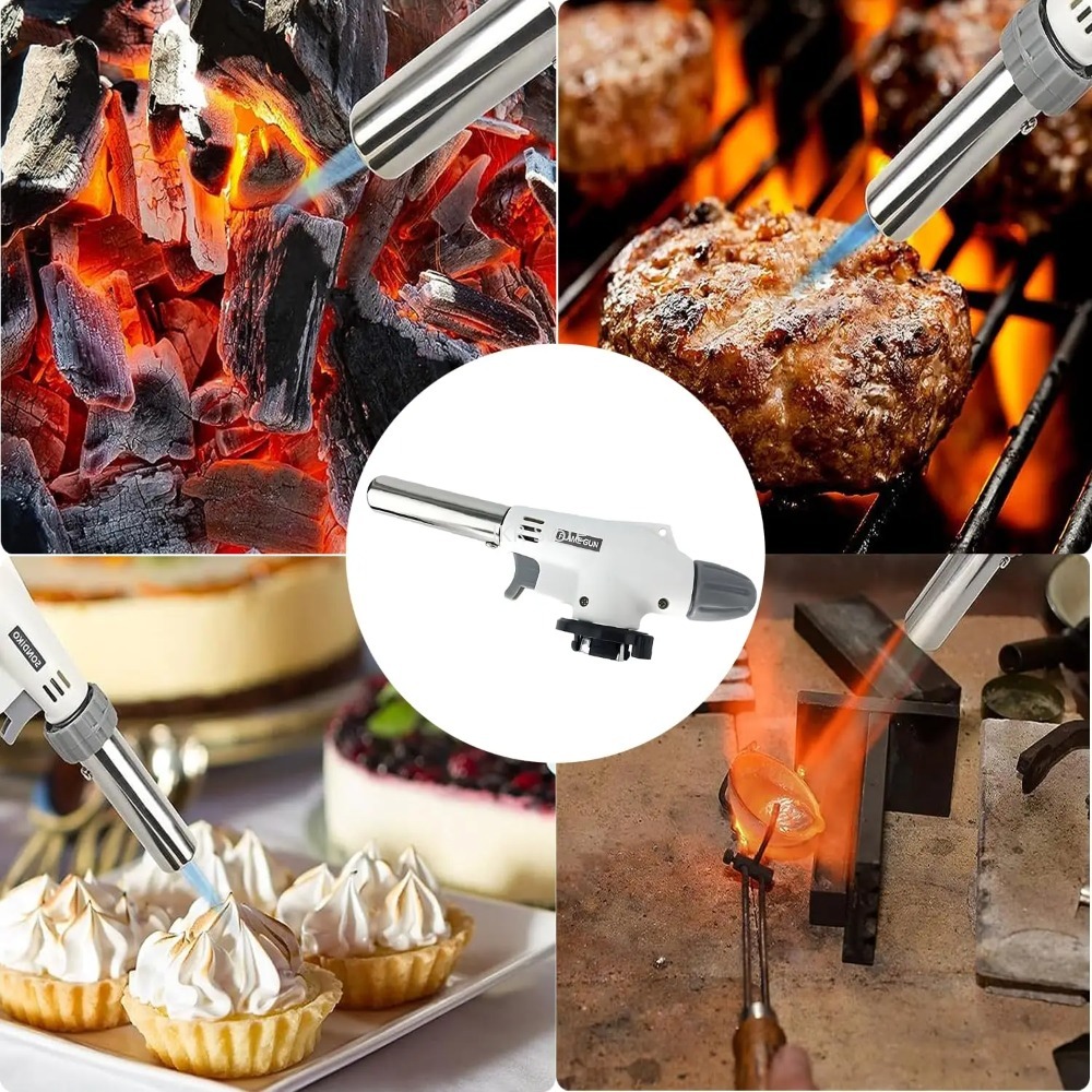 شعلة غاز البوتان المعدنية متعد - مراجعة Kitchen Baking Torch وسعره