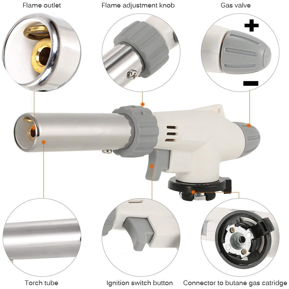 شعلة مطبخ تعمل بالبيوتان، ولاع - مراجعة Kitchen Baking Torch وسعره
