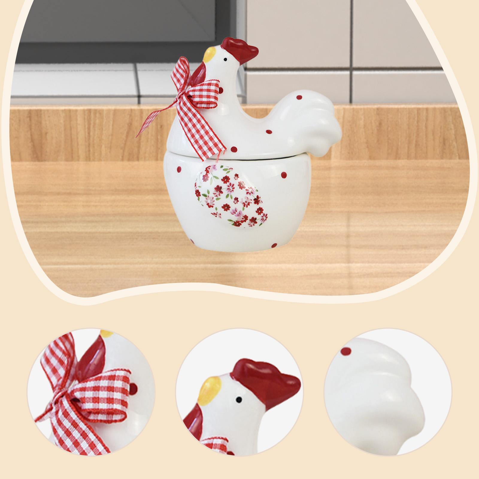وعاء سكر وتوابل مع غطاء وملعقة - مراجعة Kitchen Baking Canisters وسعره