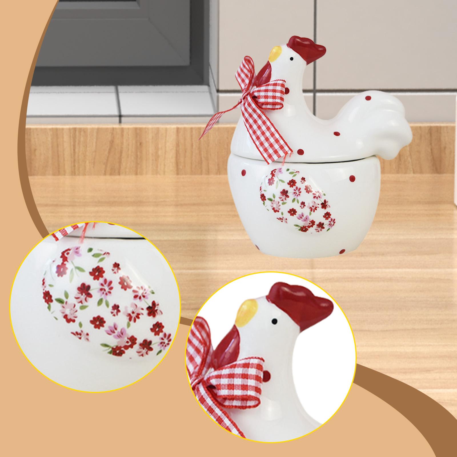 وعاء سكر وتوابل مع غطاء وملعقة - مراجعة Kitchen Baking Canisters وسعره