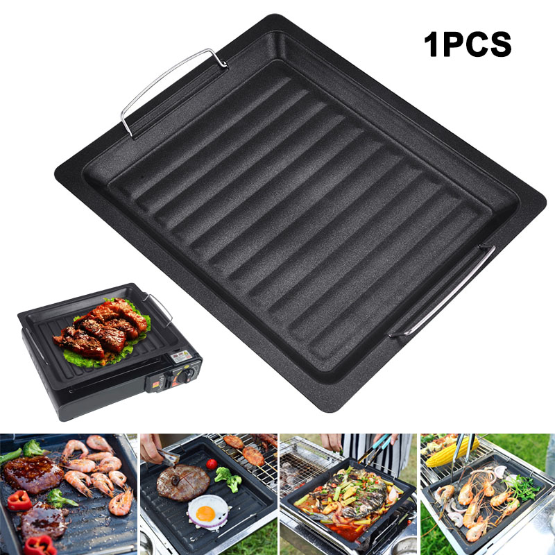 مقلاة شواء مربعة سميكة للاستخد - مراجعة Kitchen Baking Tray Organiser وسعره