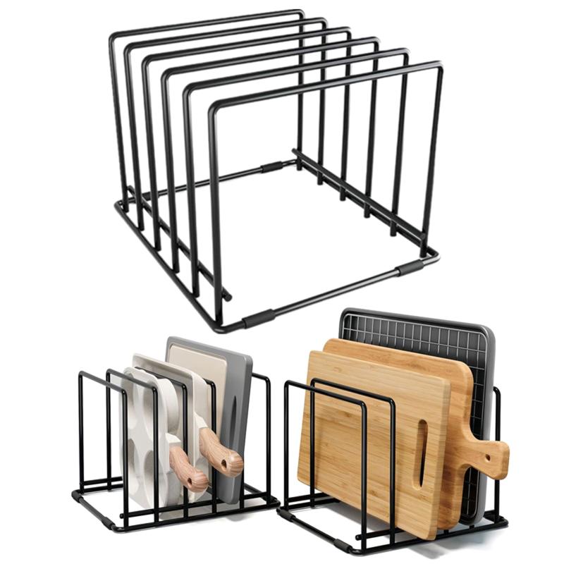 منظم أطباق المخبوزات وحامل ألو - مراجعة Kitchen Baking Tray Organiser وسعره